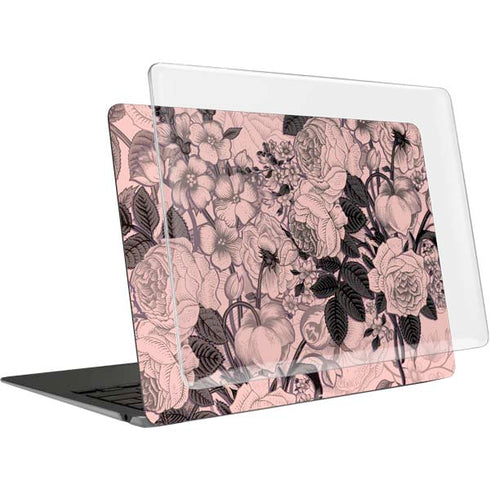 Rose Quartz Floral MacBook Air 13in (2020) Case plus Skin